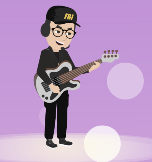 Jonsonguitar.png Fine momentum animated instructor playing the guitar